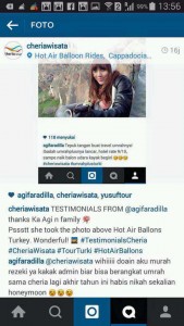 Testimoni Cheria Tour Wisata Turki