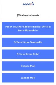 Pembelian voucher Sodexo