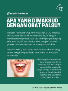 Obat palsu di Indonesia