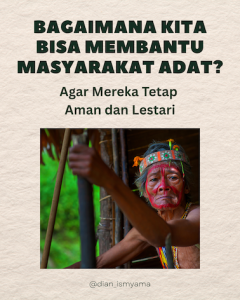 bantuan untuk masyarakat adat