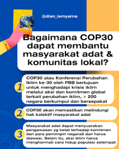 ada apa di cop30 Brazil?