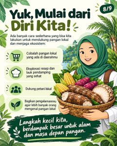 alasan memilih pangan lokal